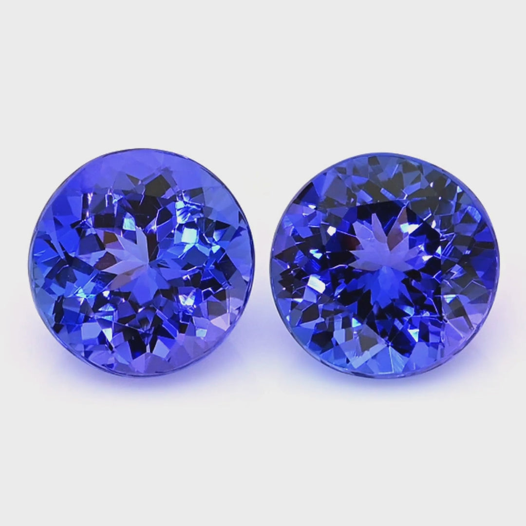 Tanzanite Pair 3.33 Carats
