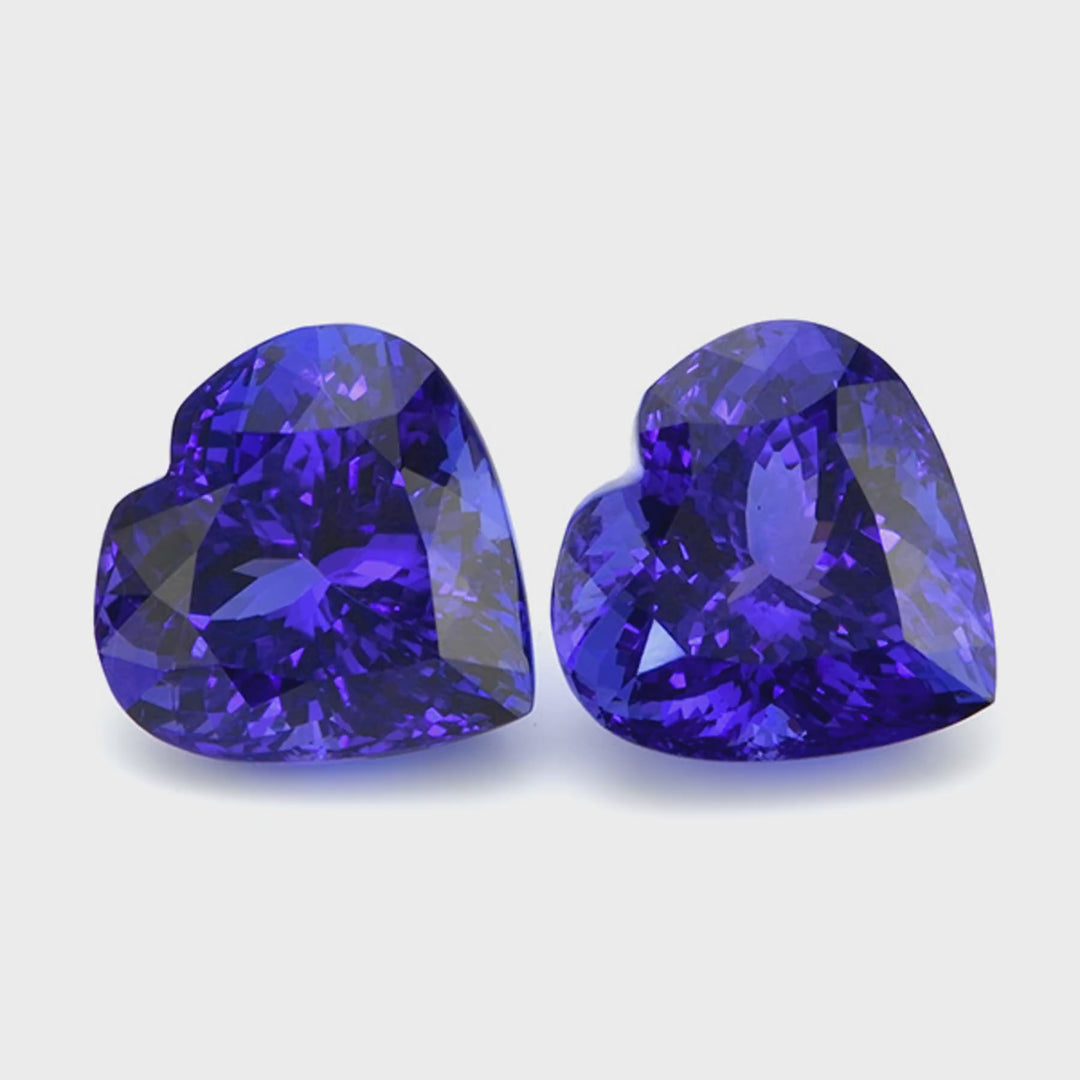 Tanzanite Pair 19.12 Carats