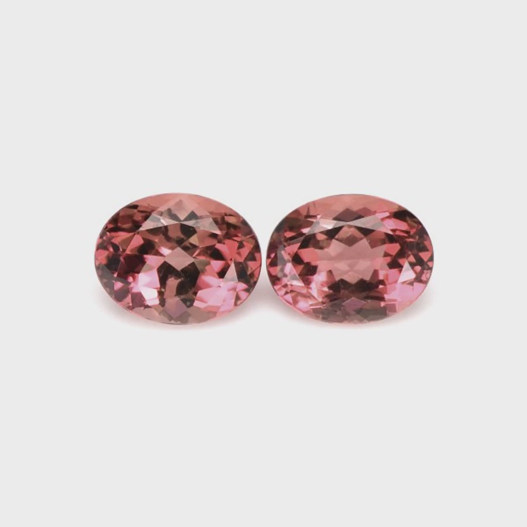 Pink Tourmaline Pair 4.03 Carats