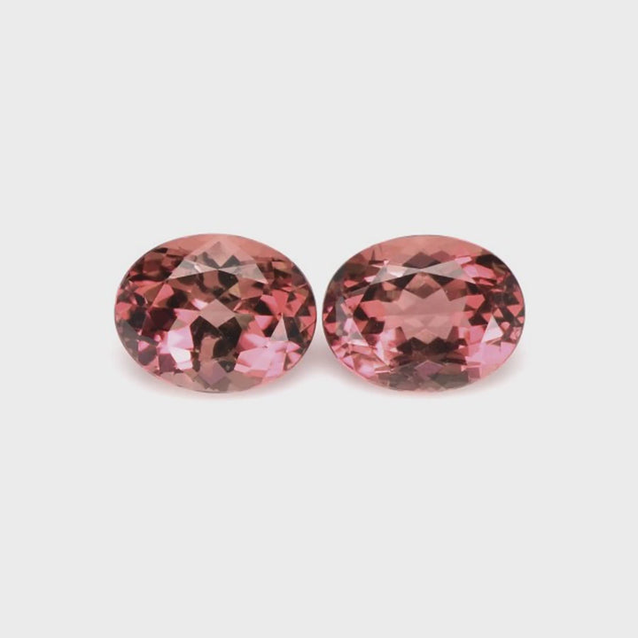 Pink Tourmaline Pair 4.03 Carats