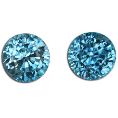 Blue Zircon 6.49 Carats